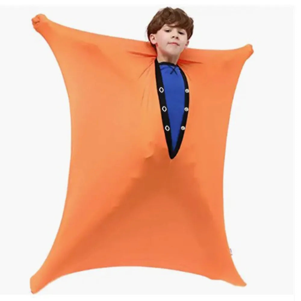 Elastic Sensory Body Sock | Seamless Stretch Bag for Autism & Sensory Training