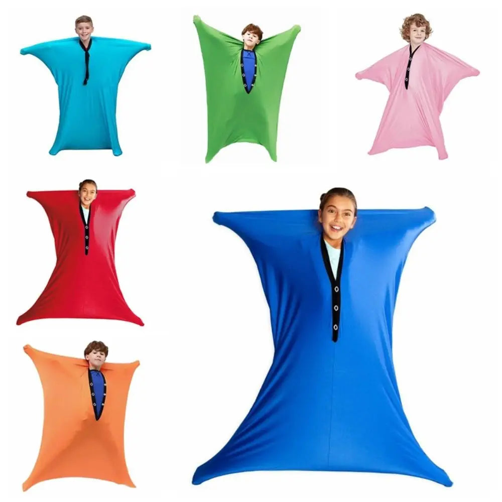 Elastic Sensory Body Sock | Seamless Stretch Bag for Autism & Sensory Training